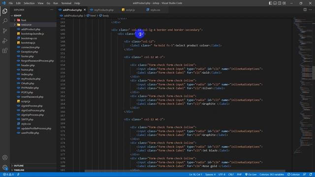 Design a responsive products registration page using HTML, CSS, JavaScript, and Bootstrap смотреть онлайн