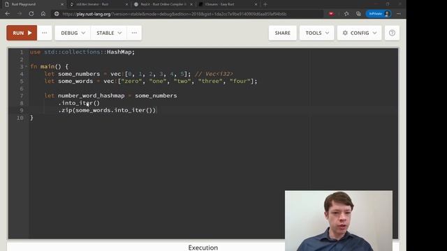 Easy Rust 081: collect and zip methods смотреть онлайн