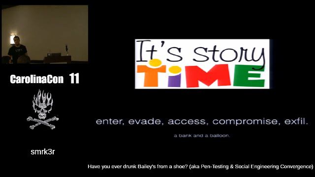 smrk3r: Have you ever drunk Bailey's from a shoe? (aka Pen-Testing & Social Engineering Convergence смотреть онлайн