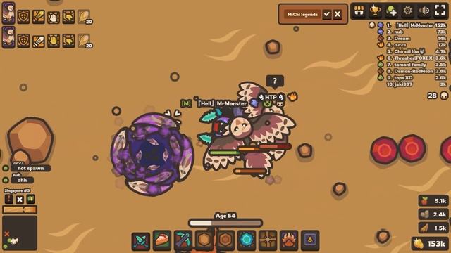 Taming.io Triple BARN OWL insta Kill - Cursed Feather смотреть онлайн