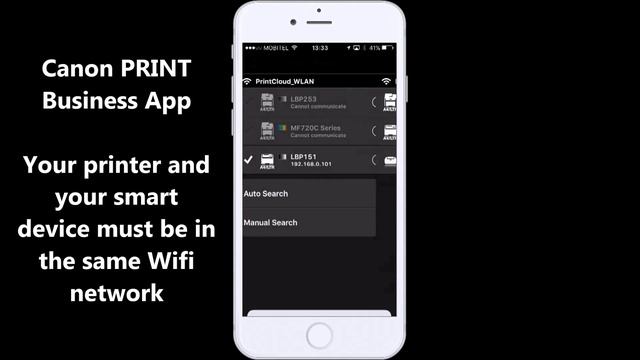 i-Sensys imageCLASS LBP151dw (part2) - Wireless Setup (TUTORIAL) and print PDF from iOS смотреть онлайн