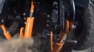 Самодельная навеска ,пока без гидравлики