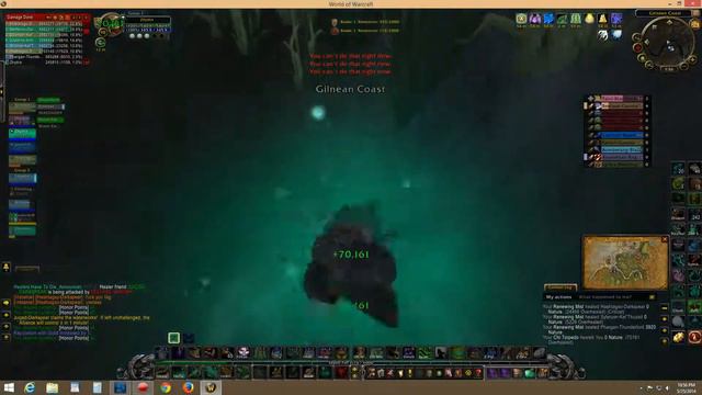World of Warcraft 5.4.8 Mistweaver Battleground PvP - Fun Time with Goblin Glider смотреть онлайн