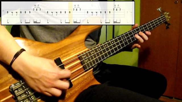Nirvana - Love Buzz (Bass Cover) (Play Along Tabs In Video) смотреть онлайн