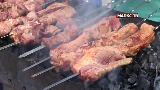 Выставка-дегустация национальных блюд в Марксе смотреть онлайн