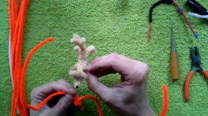 Мастер-класс по игрушкам из синельной проволоки. Собачка. Часть первая.