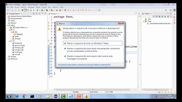 Java Games 2D Aula 07 Criando cenario da fase 01 смотреть онлайн