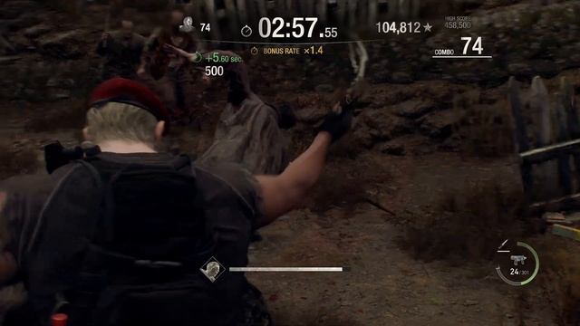 Resident Evil 4 Remake the Mercenaries - Krauser Village S++ Gameplay Full Game PC 4K #residentevil смотреть онлайн