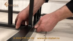 Двухъярусная кровать-диван Дакар - сборка