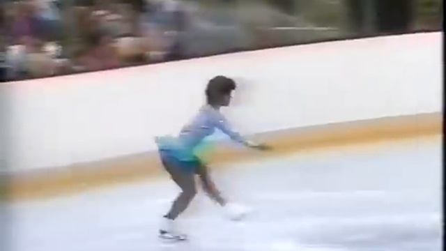 Debi Thomas - 1985 U.S. Olympic Festival, Figure Skating, Ladies' Short Program смотреть онлайн