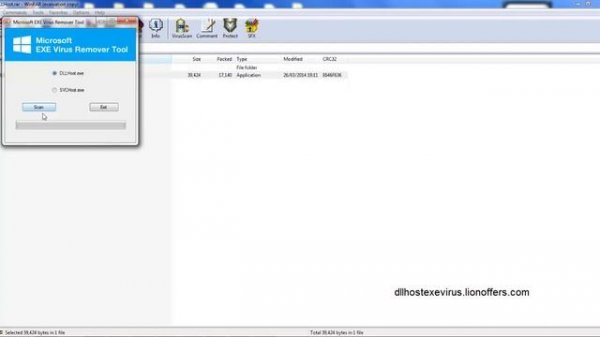 DLLHost.exe Virus Removal Tool
