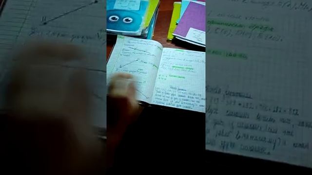 Мои школьные тетрадки! ???