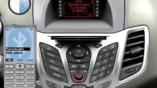 Ford Fiesta Mobile Phone Connection смотреть онлайн