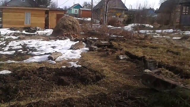 обустройство дачного участка с нуля первое видео смотреть онлайн