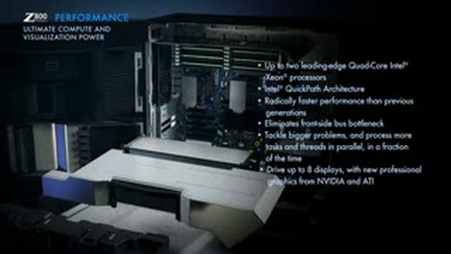 HP Z Series Workstation Z800