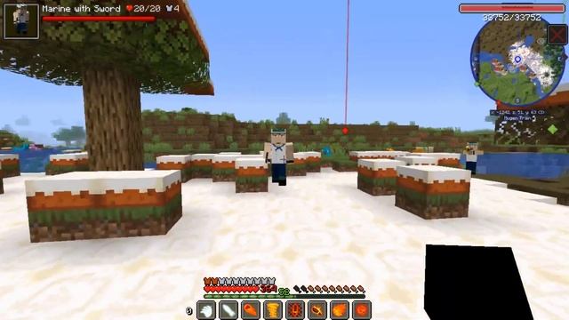 ADVANCED CONQUEROR'S HAKI ATTACKS! Minecraft One Piece Demon Slayer Mod смотреть онлайн