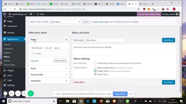 Navigation Menu | Wordpress Tutorial смотреть онлайн