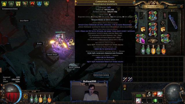 POE 3.19 Omni Tornado shot/ mf build смотреть онлайн