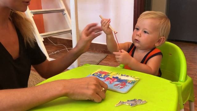 Как весело развить координацию и ловкость рук или Ловись рыбка большая и маленькая... ? смотреть онлайн