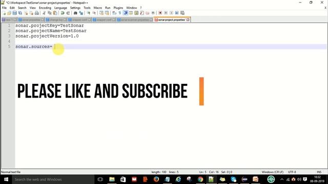 Part 09-SonarQube-How to configure and use sonar.properties file for java project|sonar.properties| смотреть онлайн