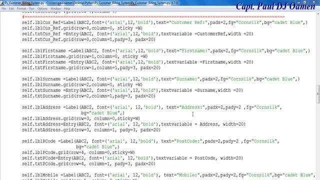 How to Create a Customer Billing System in Python - Full Tutorial смотреть онлайн