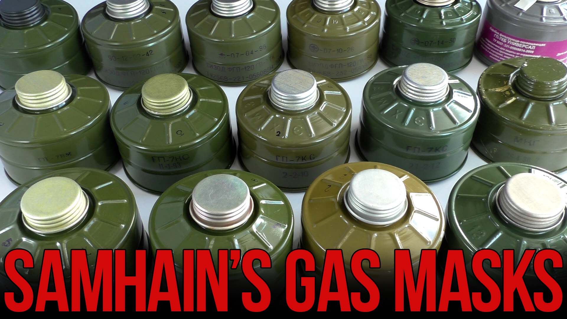 Обзор фильтров ГП-7К, ГП-7КС, ГП-7ТК, МКГ (от противогазов ГП-7) смотреть онлайн