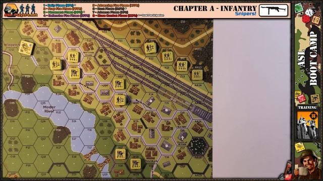 Advanced Squad Leader Tutorial # 11a - Snipers! смотреть онлайн