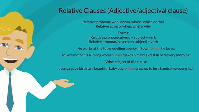 Relative Clauses: Who, Which, That | English Grammar смотреть онлайн