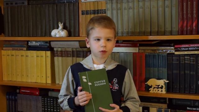 Сергей Есенин - "Берёза". Исп. Степан Смоленков, 6 лет (2021 г.) смотреть онлайн