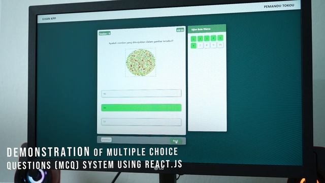 DEMO - Multiple Choice Question (MCQ) System using React.JS смотреть онлайн