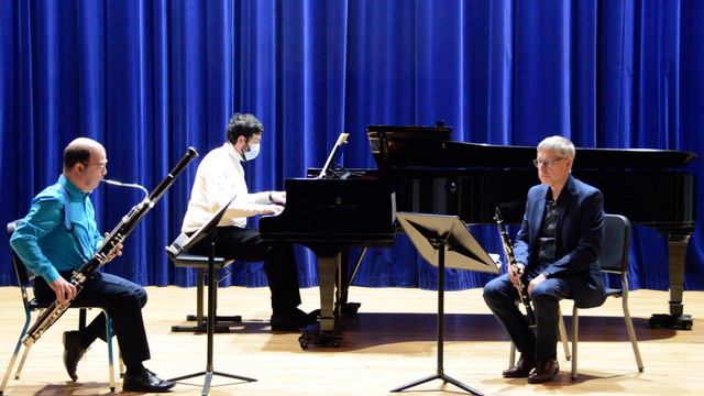 " Trio pathétique" pour clarinette, basson et piano de Mikaël Glinka смотреть онлайн