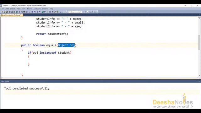 #30 Equals hashCode Methods1 смотреть онлайн