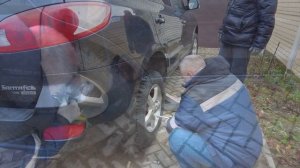 Hyundai Santa Fe меняем колёса