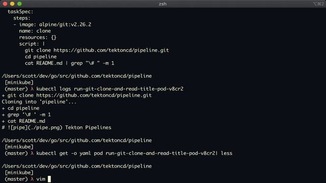 Tekton Tasks 101 смотреть онлайн