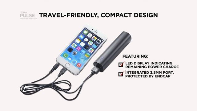 Zoom® Pulse Charger Speaker (7003-30) смотреть онлайн