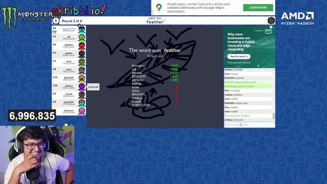 The Ultimate Skribble Fun in S8UL ! смотреть онлайн