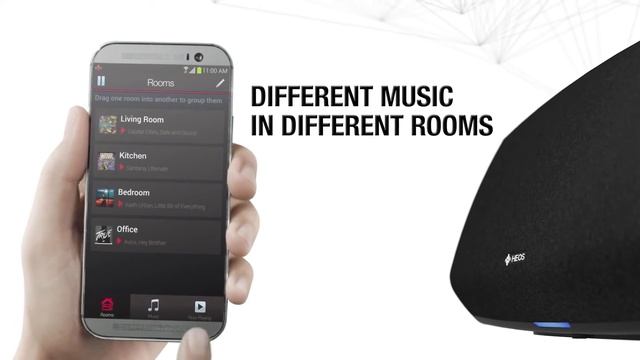 DENON HEOS 5 wireless speaker смотреть онлайн