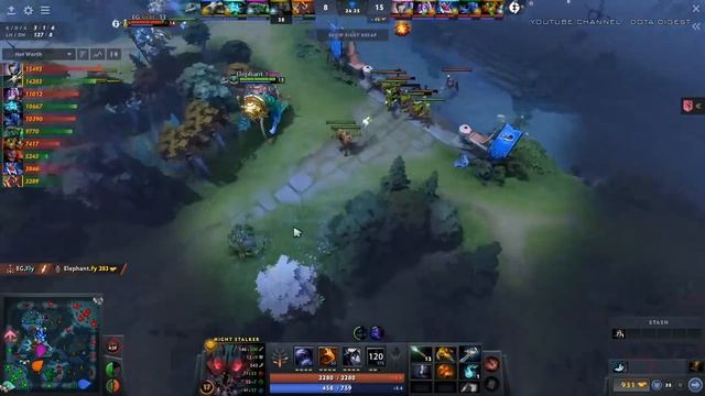 EG vs ELEPHANT - TI10 ELIMINATION - The International 2021 Dota 2 Highlights смотреть онлайн
