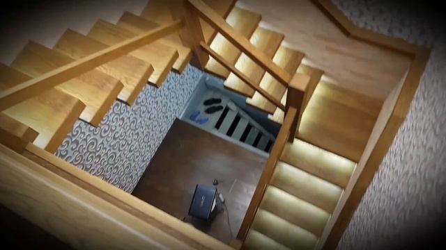 Консольная лестница с подсветкой. Зачем фальш-ступень? (Югорск) смотреть онлайн