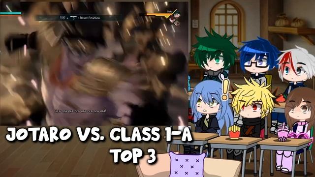 MHA/BNHA+Rimuru Reacts To Class 1-A VS. Jotaro Kujo || Gacha Club || смотреть онлайн