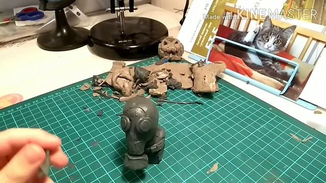 Советский противогаз из пластилина. противогаз ГП-5 смотреть онлайн