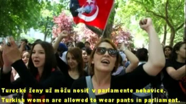 Zeny konecne mohou nosit kalhoty Women can finally wear pants смотреть онлайн