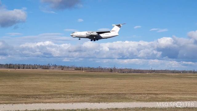 Ilyushin Il-76TD | Rubystar | EW-383TH | UMMS/MSQ 19.04.2020 смотреть онлайн