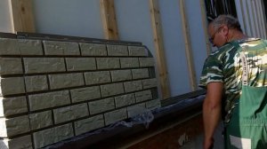 54 Цокольный сайдинг  часть 2 Начало установки сайдинга