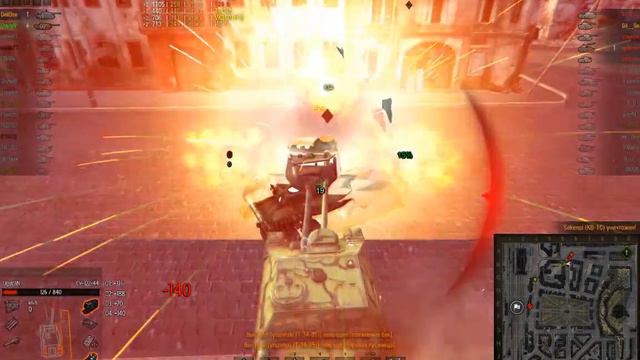 World Of Tanks патч 8.0.2, премируемая пт СУ-122-44 смотреть онлайн