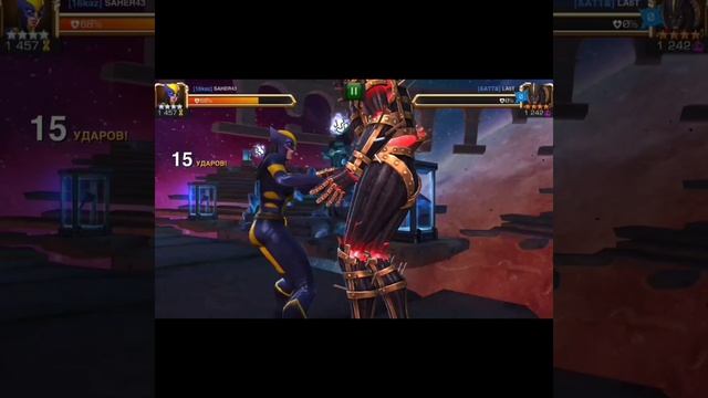 MARVEL:Contest Of Champions. МАРВЕЛ:Битва Чемпионов. Росомаха(Х-23) #Shorts