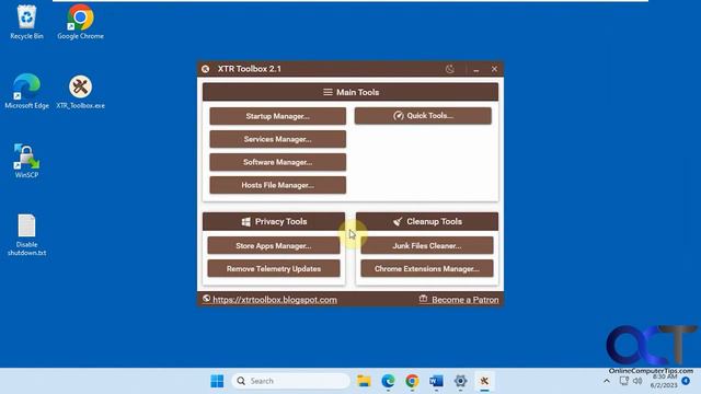 XTR Toolbox Windows Tweaker & Cleanup Tool смотреть онлайн