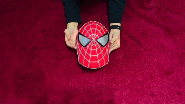 Spider-Man: No Way Home|Unboxing Spider Man Mask Adults with Faceshell & 3D Rubber Web Wearable Mas смотреть онлайн