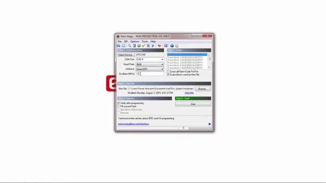 eLSI: How to burn HEX File смотреть онлайн