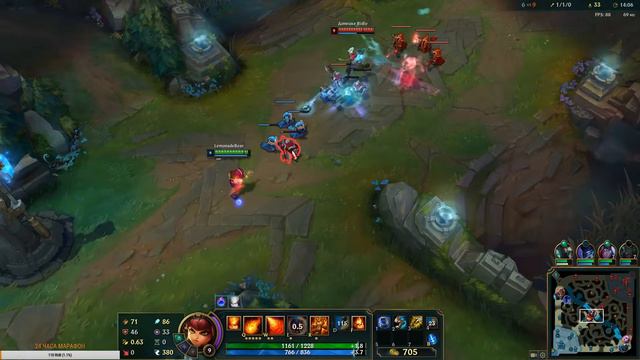 Учусь играть против киберкотлет [League of Legends] смотреть онлайн